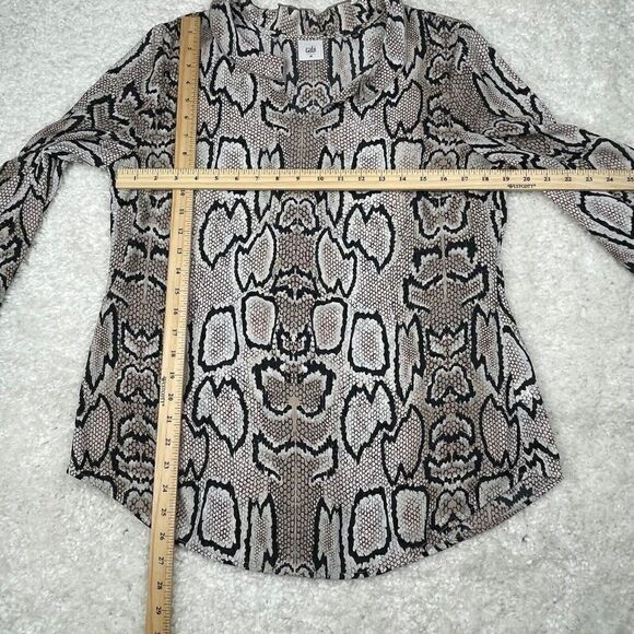 Cabi Serpentine Snakeskin Blouse - Picture 7 of 8